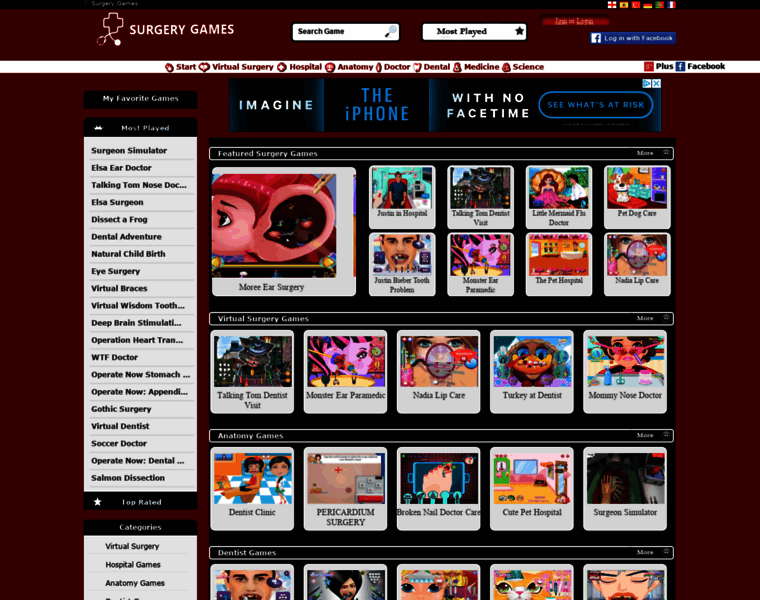 Surgery-games.org thumbnail