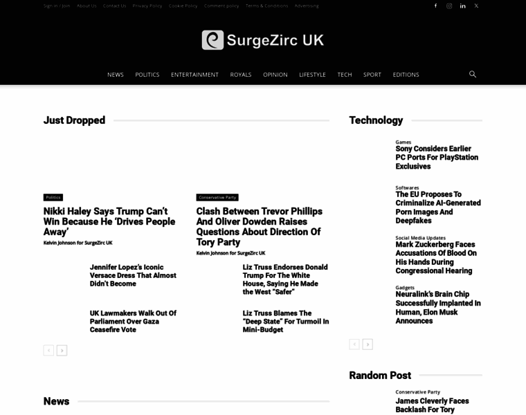 Surgezirc.co.uk thumbnail