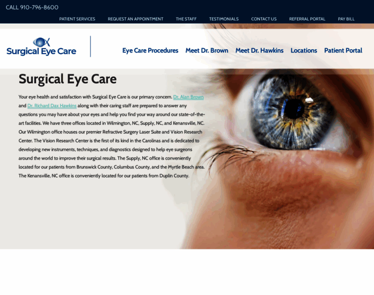 Surgicaleyecare.com thumbnail