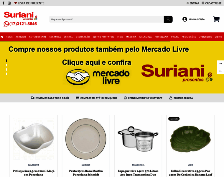 Suriani.com.br thumbnail