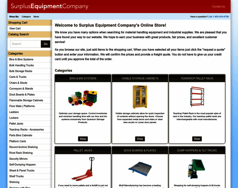 Surplusequipment-stl.com thumbnail