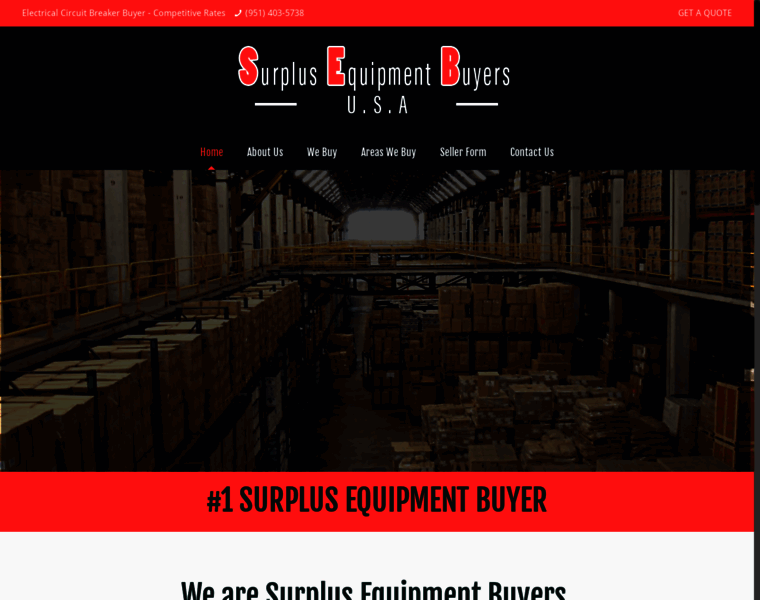 Surplusequipmentbuyer.com thumbnail