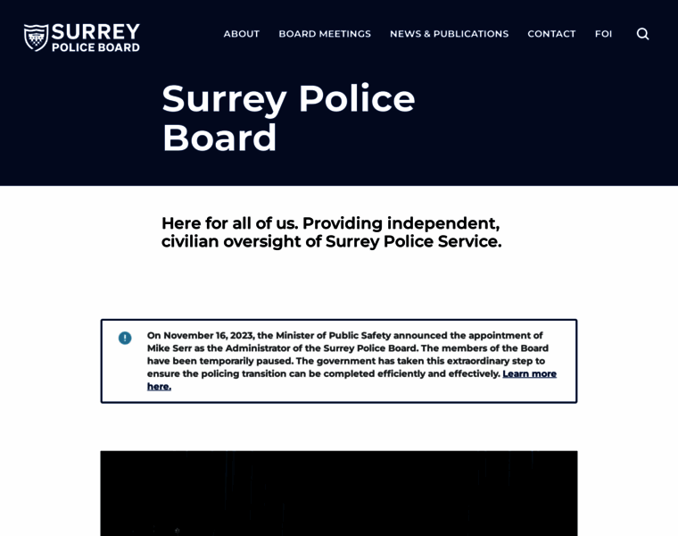 Surreypoliceboard.ca thumbnail