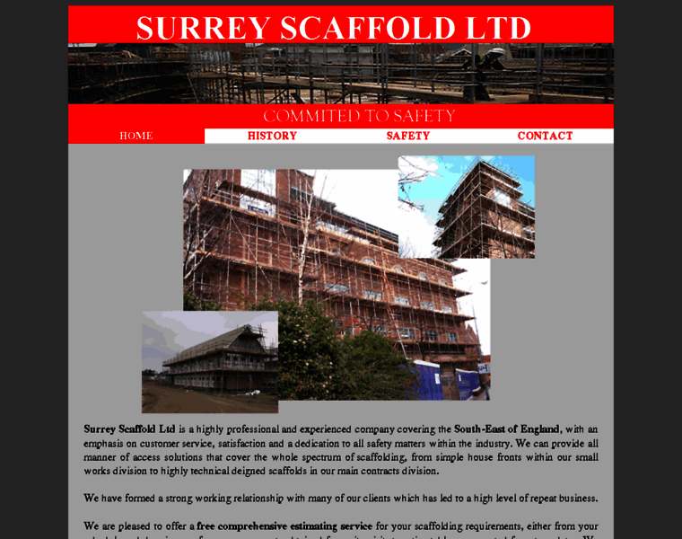 Surreyscaffolding.co.uk thumbnail