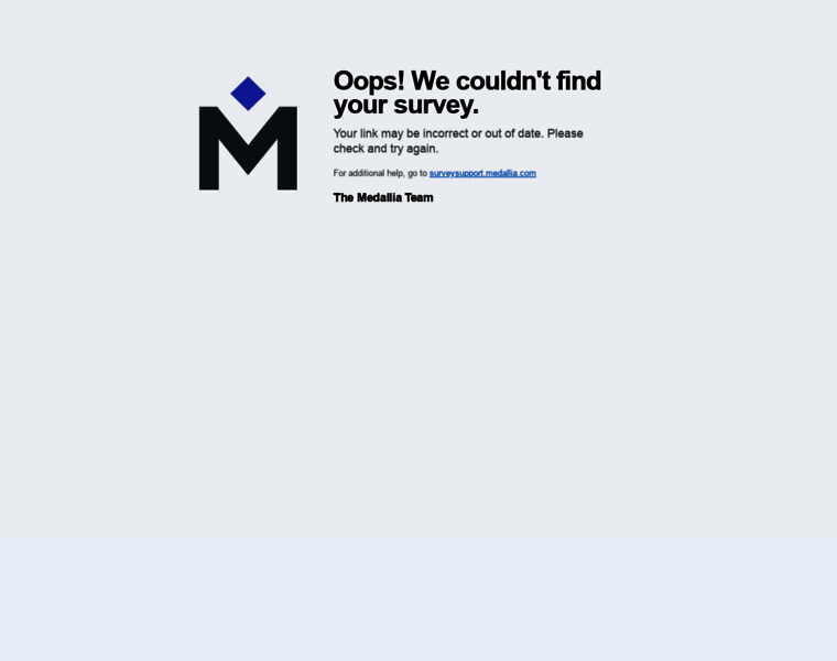Survey.medallia.com thumbnail