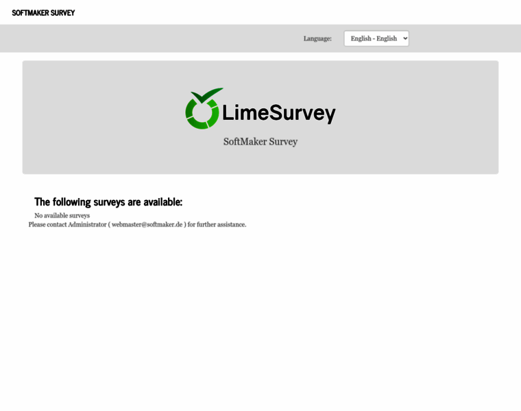 Survey.softmaker.com thumbnail