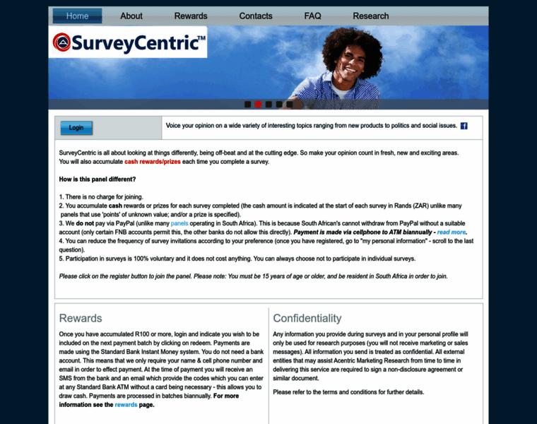 Surveycentric.co.za thumbnail