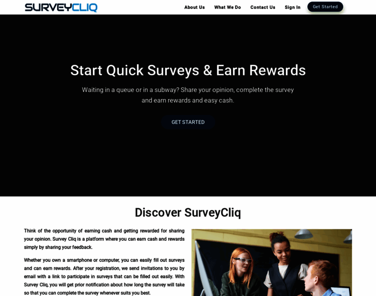 Surveycliq.com thumbnail