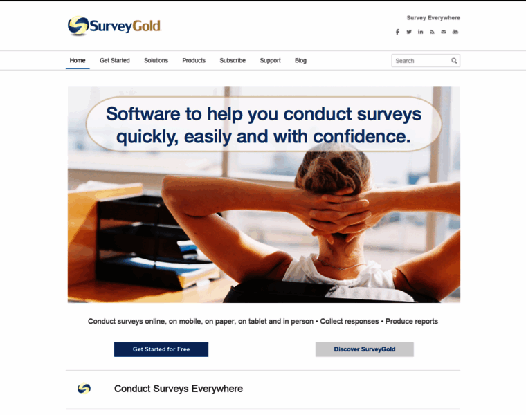 Surveygoldsolutions.com thumbnail