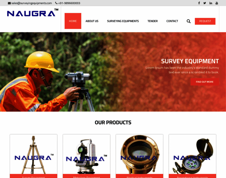 Surveyingequipments.com thumbnail