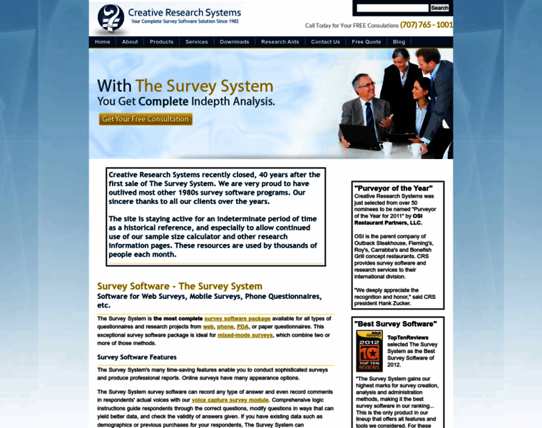 Surveysystem.com thumbnail