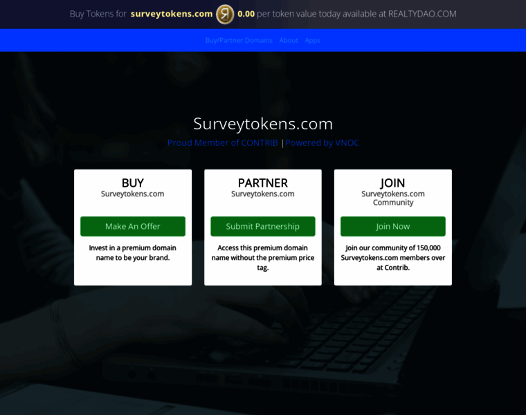 Surveytokens.com thumbnail