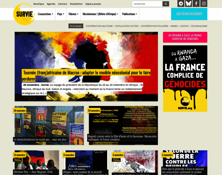 Survie.org thumbnail