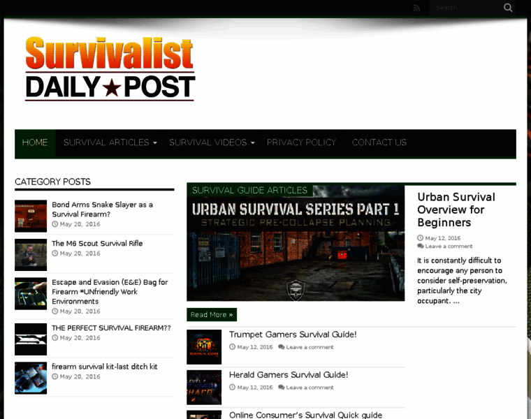 Survivalistdailypost.com thumbnail