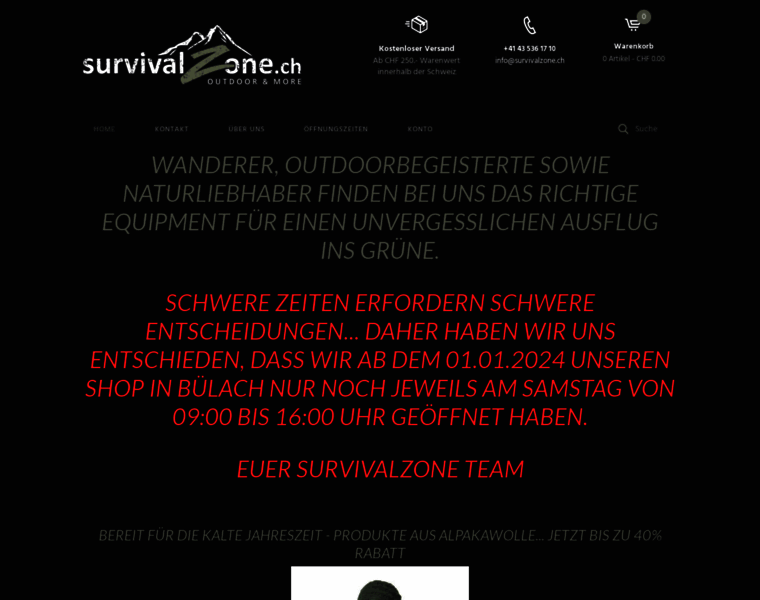 Survivalzone.ch thumbnail