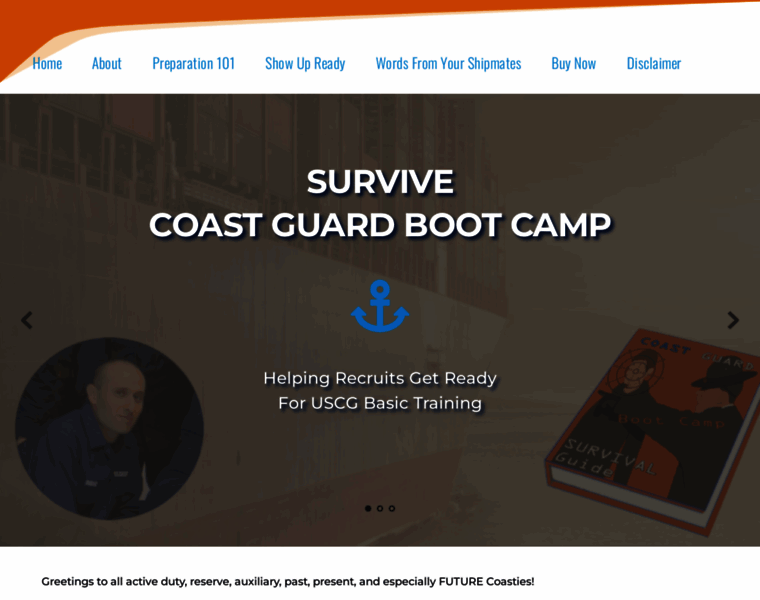 Survivecoastguardbootcamp.com thumbnail