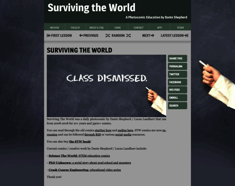 Survivingtheworld.net thumbnail