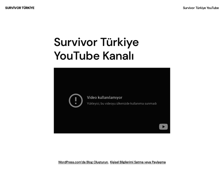 Survivorturkiye.net thumbnail