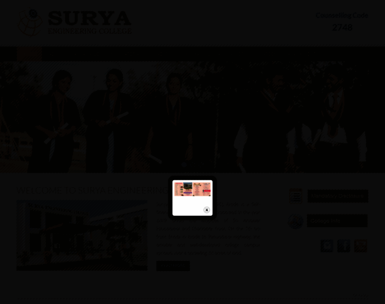 Surya.ac.in thumbnail