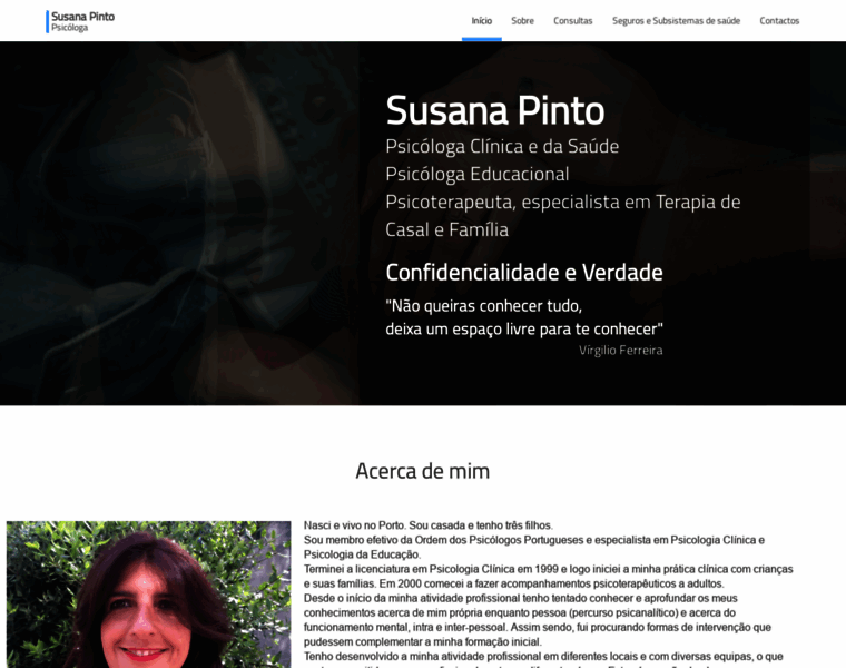 Susanapinto.com thumbnail