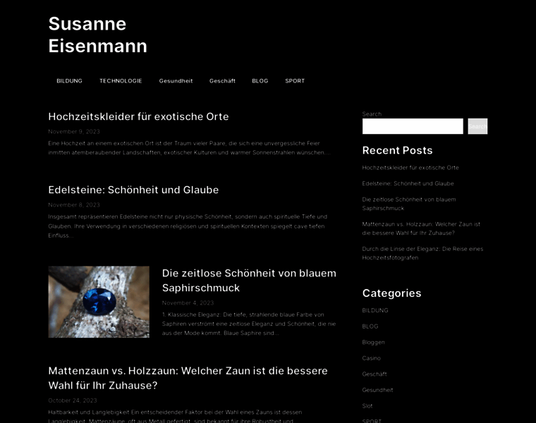 Susanneeisenmann.de thumbnail