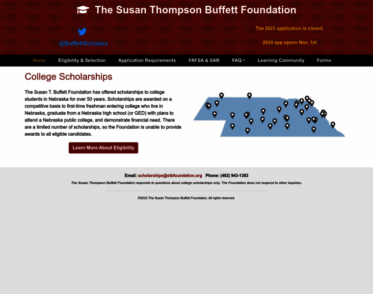 Susanthompsonbuffettfoundation.org thumbnail