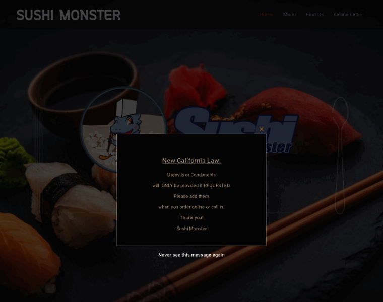 Sushi-monster.com thumbnail