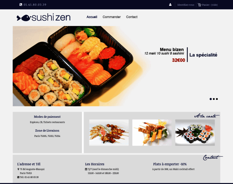 Sushizen-paris.fr thumbnail