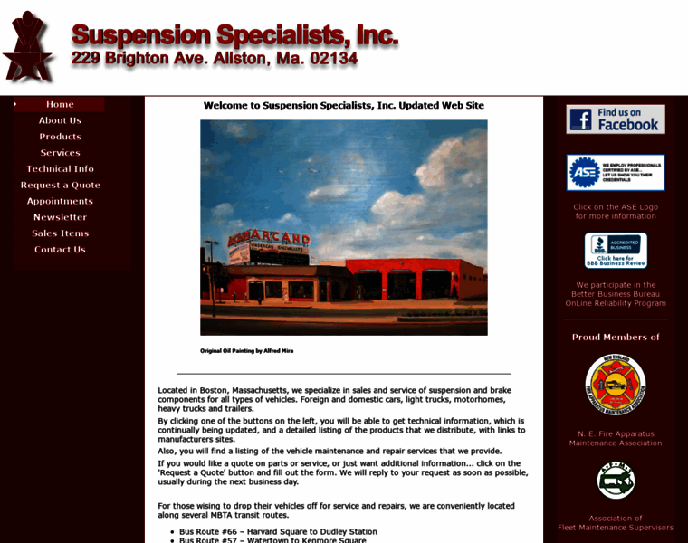 Suspensionspecialists.com thumbnail