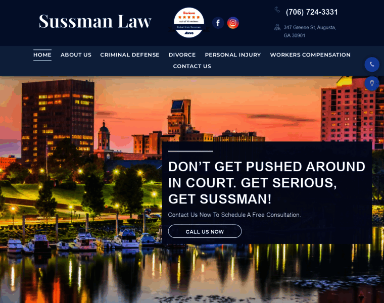 Sussman-law.com thumbnail
