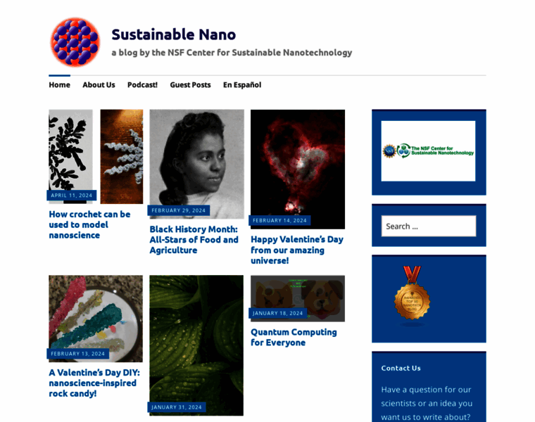 Sustainable-nano.com thumbnail