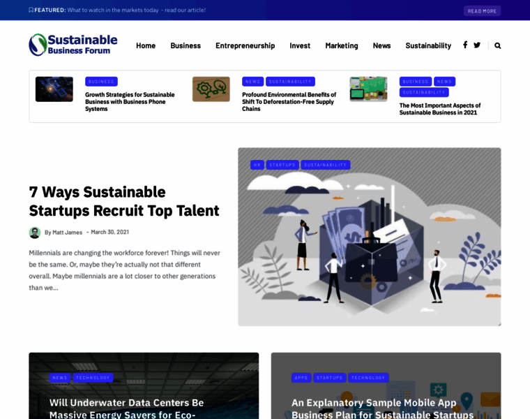 Sustainablebusinessforum.com thumbnail