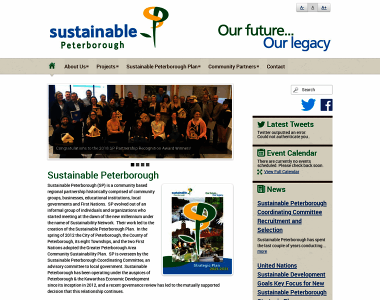 Sustainablepeterborough.ca thumbnail