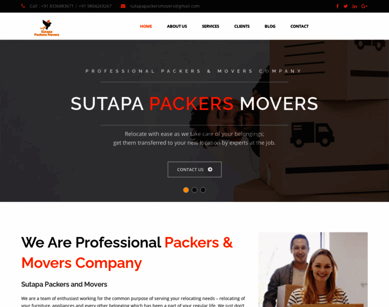 Sutapapackersmovers.co.in thumbnail