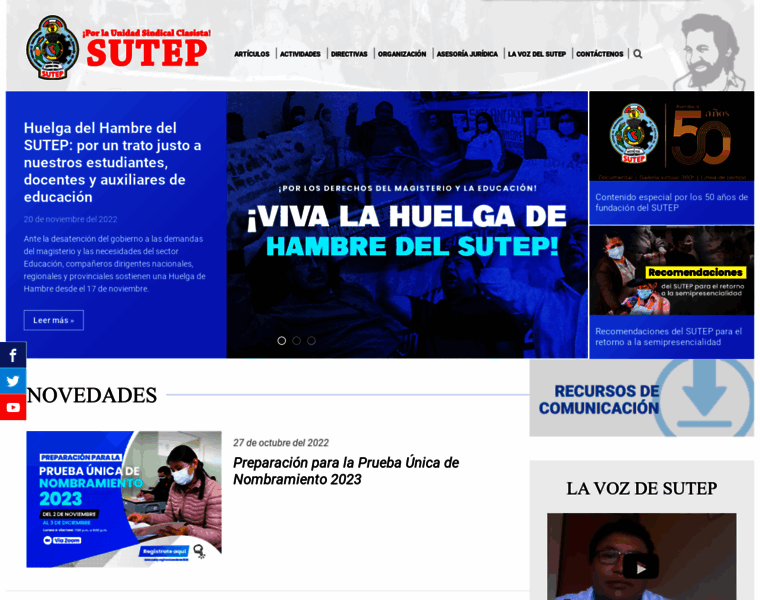 Sutep.org.pe thumbnail