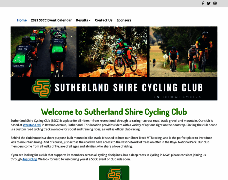 Sutherlandshirecyclingclub.org.au thumbnail