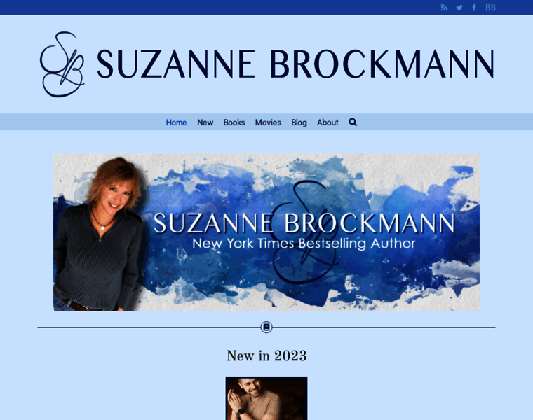 Suzannebrockmann.com thumbnail