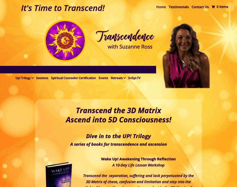 Suzannerosstranscendence.com thumbnail