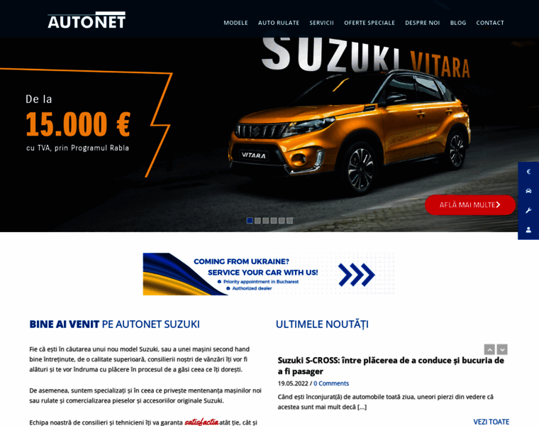 Suzuki-autonet.ro thumbnail