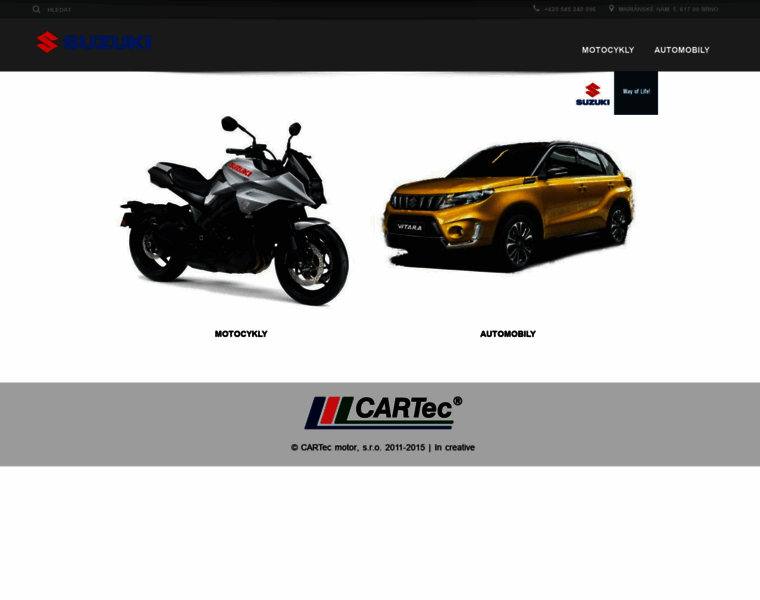 Suzuki-cartec.cz thumbnail