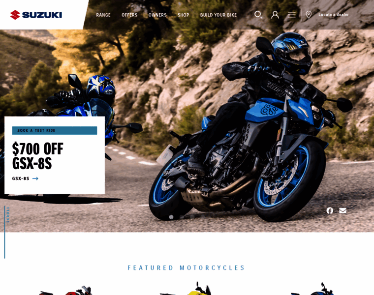 Suzukimotorcycles.com.au thumbnail