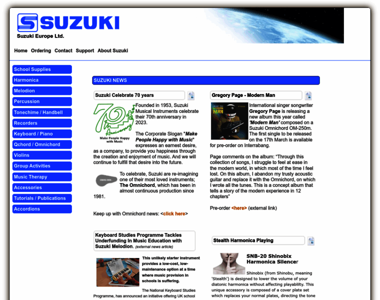 Suzukimusic.co.uk thumbnail