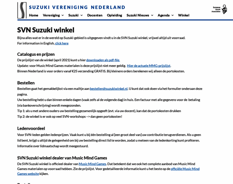 Suzukiwinkel.nl thumbnail