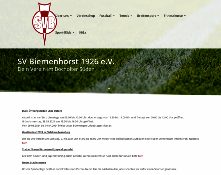 Sv-biemenhorst.de thumbnail