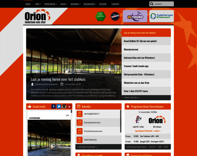 Sv-orion.nl thumbnail
