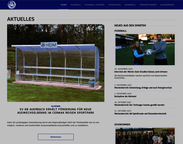 Sv08auerbach.de thumbnail