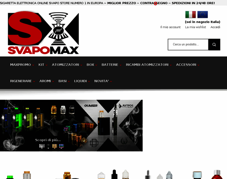Svapomax.com thumbnail