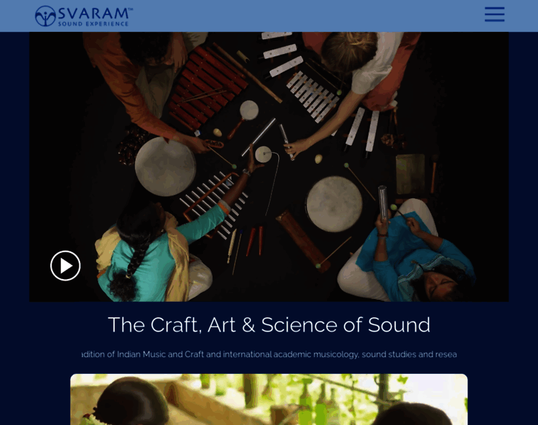 Svaram.org thumbnail