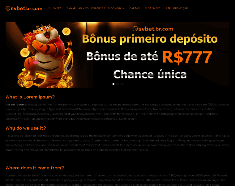 Svbet.br.com thumbnail