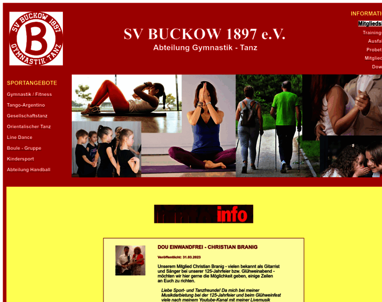 Svbuckow-gymnastik.de thumbnail